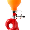 Buzaglo pexkids bocina roja bola acero naranja