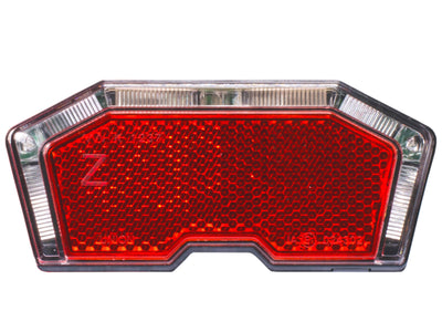 Simson Battery Luggage Rack Túnel de luz trasera 3 LED