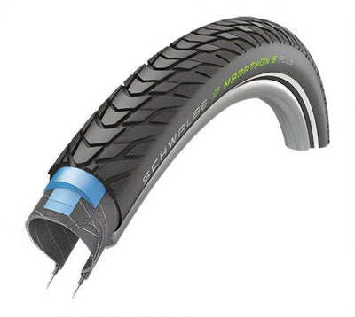Schwalbe Marathon E-Plus Rendimiento Línea 28 x 2.00 50-622 mm-negro con reflexión