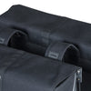 Basil Forte Double Bicycle Borsa, nero nero, acqua -repellente, 35L