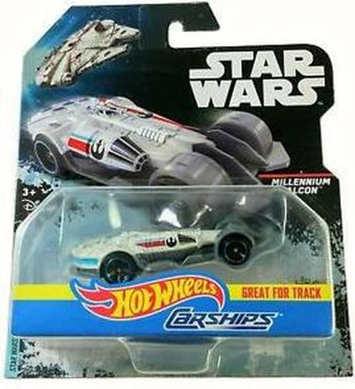 star wars hotwheels auto millennium falcon