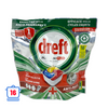 Pastiglie per lavastoviglie Dreft Platinum Plus All in One Antiopache Limone 16 Pezzi