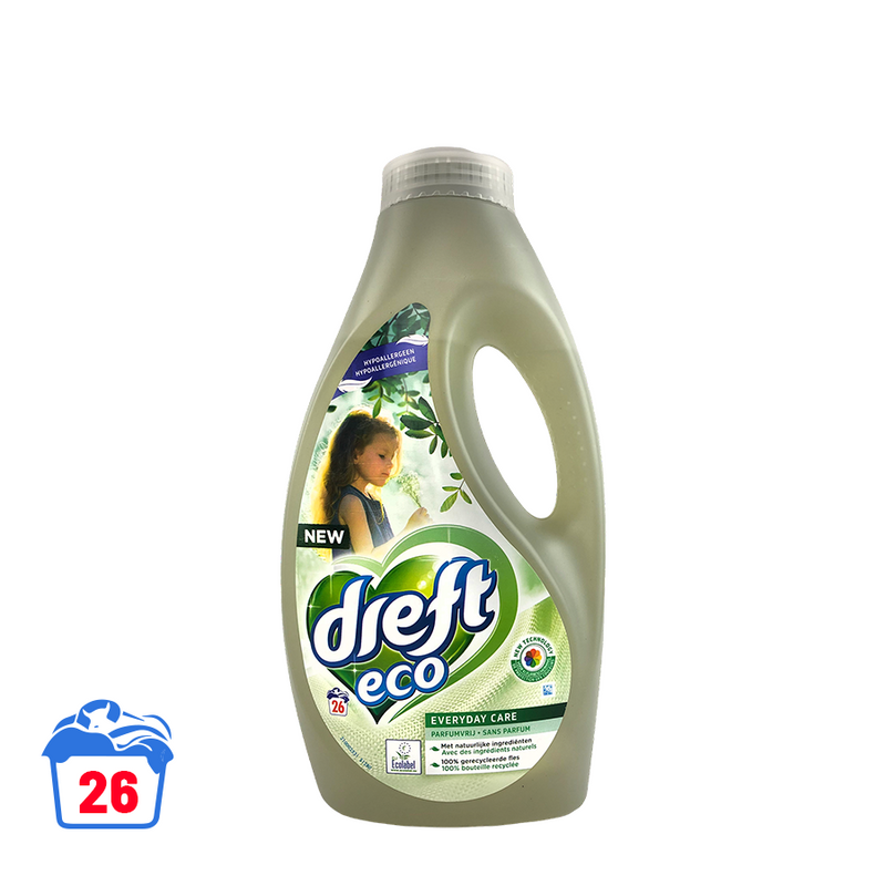 Dreft detersivo eco senza profumo 1430ml