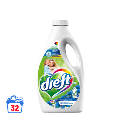 Dreft detergente mañana fresco 1600ml