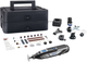 Dremel 8240-5 65 set multiutensile a batteria platino 12 V | incl. 2 batterie da 2 Ah + caricabatterie | nel caso - f0138240jp