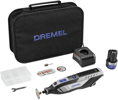 Dremel 8250-5 12v battery multi-tool set | incl. 2 ah battery + charger - f0138250ja