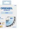 Lama per sega Dremel blueprint wood 6431 per legno | 85mm-2608846431