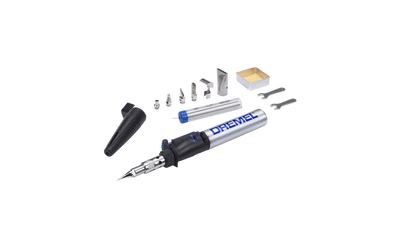 Dremel compact gereedschap-systeem 2000jd (model 2000-7, versatip + soldeertip + pyrografietip + snijmes) - f0132000jd