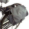 Dresco Basic Shopper Double Bicycle Borse da 26 litri in nylon nero
