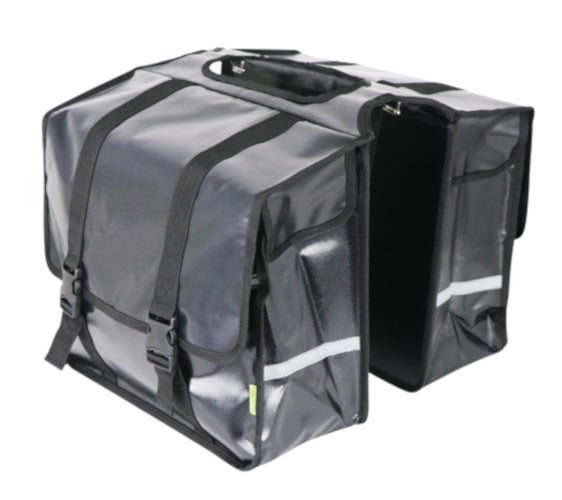 Dresco Transporter Bolsa de bicicleta doble de 40 litros Bisonyl Black