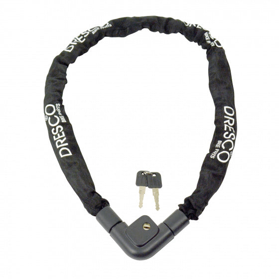 Drescro Chain Lock 120 cm x 7 mm con 2 tasti neri