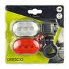 Dresco Verlichtingsset led batterijen rood zwart wit
