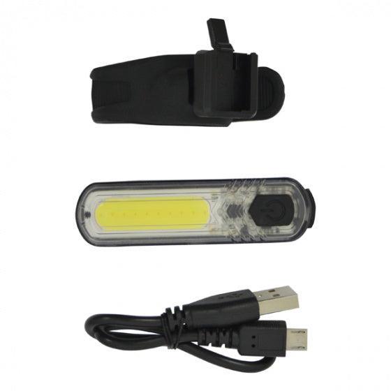 DRESCO Voorlicht COB LED USB Carica 60 Lumen Black