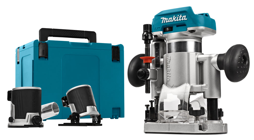 Fresa de borde y parte superior a batería Makita 18v desnuda