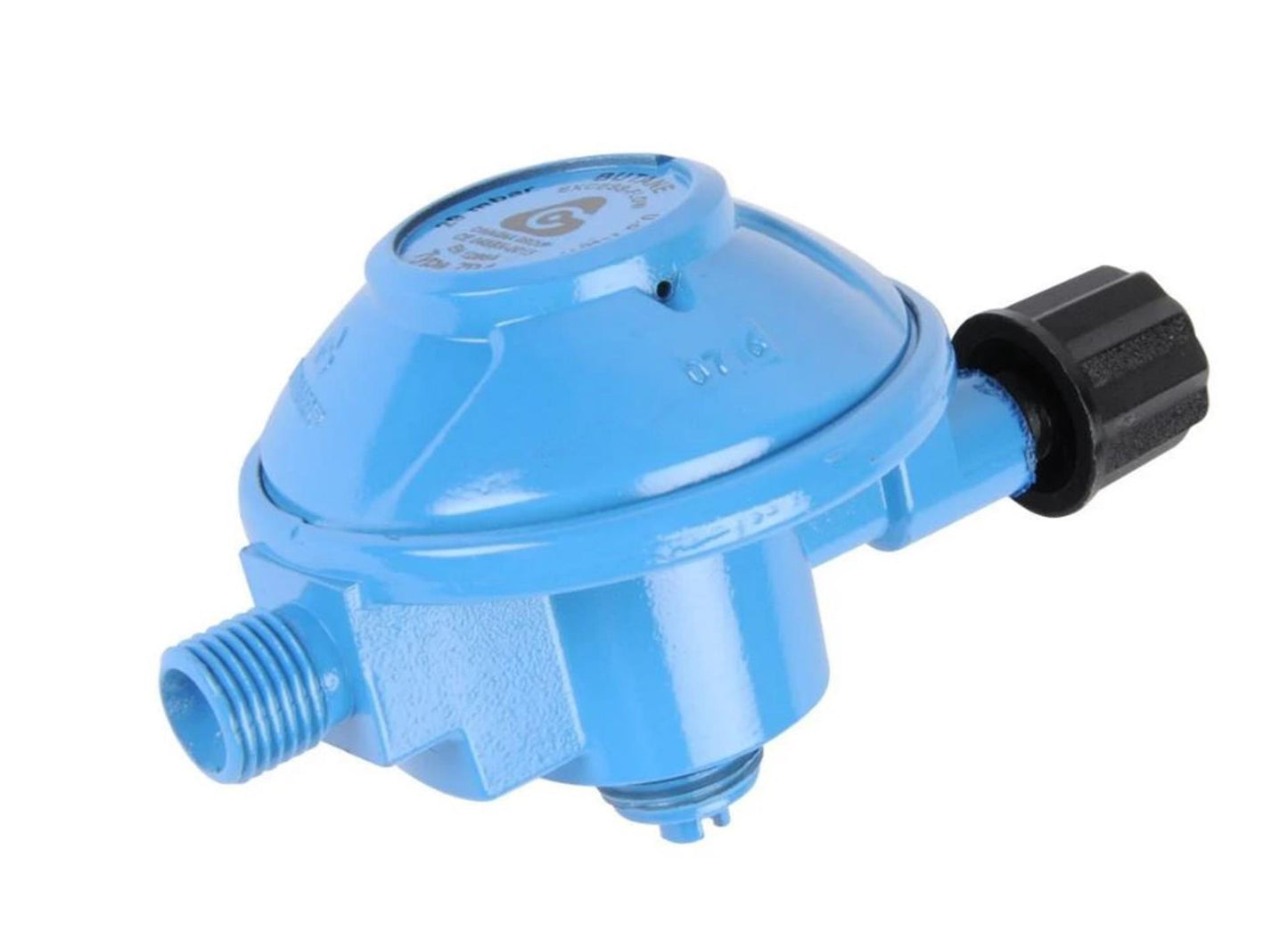 Drukregelaar 30mb campingaz x 1 4 links