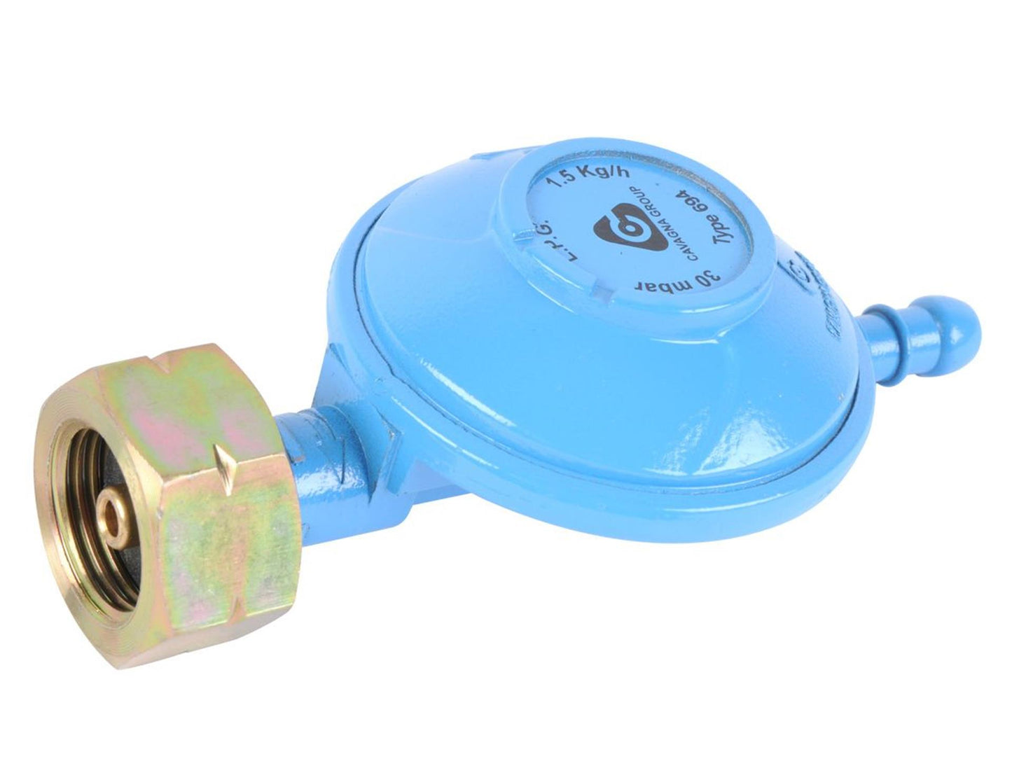Pressure regulator universal 30 mb hose barb