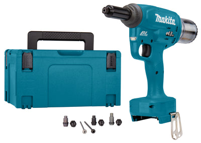Makita drv150zj 18v blindklinknageltang 2,4 t m 5 mm | zonder accu's en lader - drv150zj