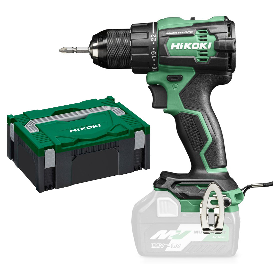 Hikoki ds18dew2z accu boor-schroefmachine | 18 v | 70 nm | exclusief lader en accu's | hsc ii koffer ds18dew2z