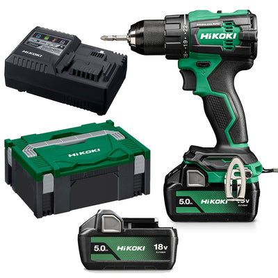 Taladro atornillador inalámbrico Hikoki 18v 5.0ah