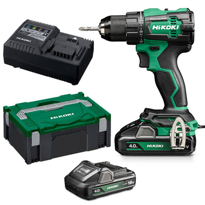 Taladro atornillador inalámbrico Hikoki 18v 4.0ah