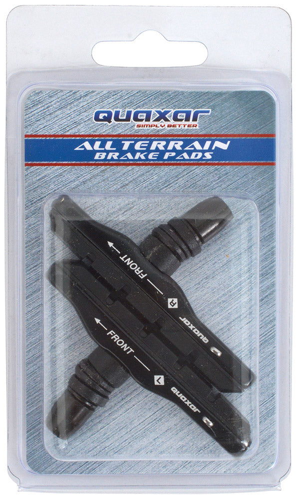 Ganasce freno a cartuccia Quaxar 72mm per Shimano nere