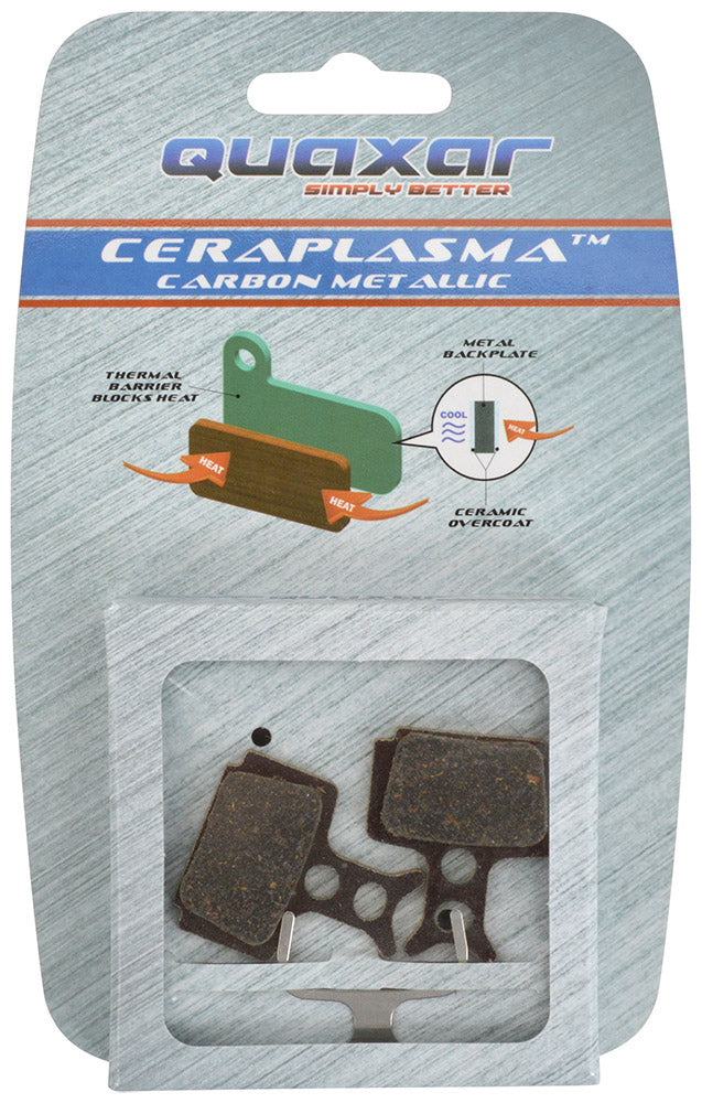 Pastillas de freno de disco semimetálicas Quaxar para fórmula the one mega r1 r1r rx ro c1