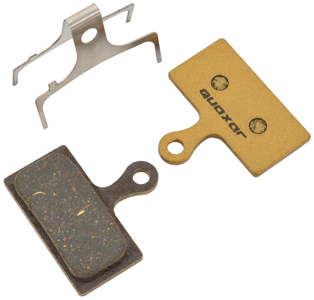 Pastiglie freno a disco semimetalliche Quaxar per shimano xtr xt slx alfine g01s g02a