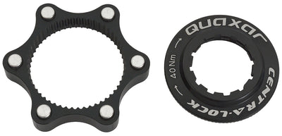 Quaxar cnc centerlock adapter | rot