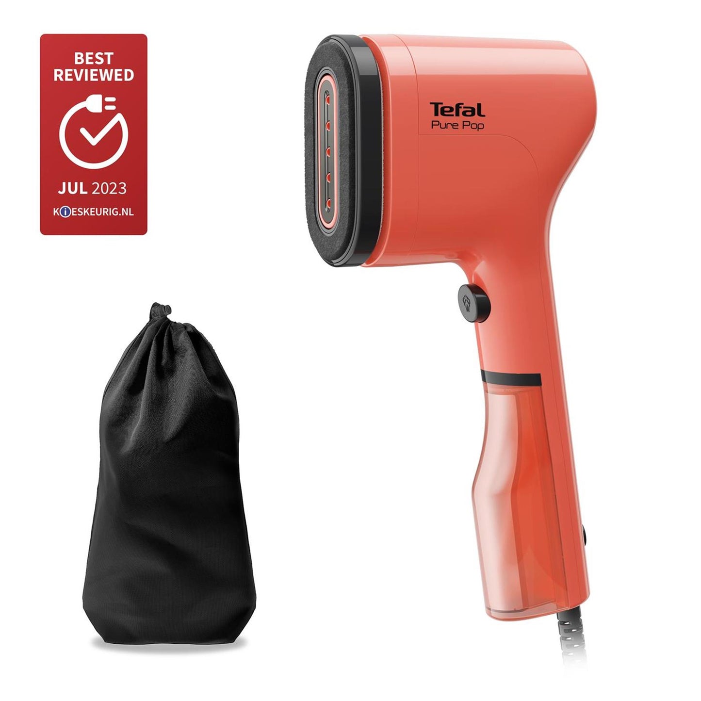 Stendibiancheria Tefal pure pop rosso corallo