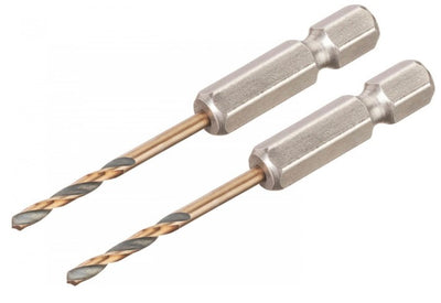 Imp accessori dewalt dt20601-qz | trapano per metallo | 2,5 mm | agire oro nero | esadecimale | 2 pezzi - dt20601-qz