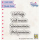 La scelta di Nellie • timbro trasparente olandese tanto amore ecc