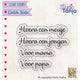 Nellie's choice • clear stempel nederlands hoera een meisje etc