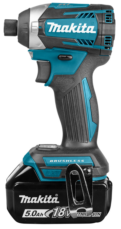 Avvitatore a percussione brushless Makita dtd154rtj 18v batteria 5.0ah 175nm