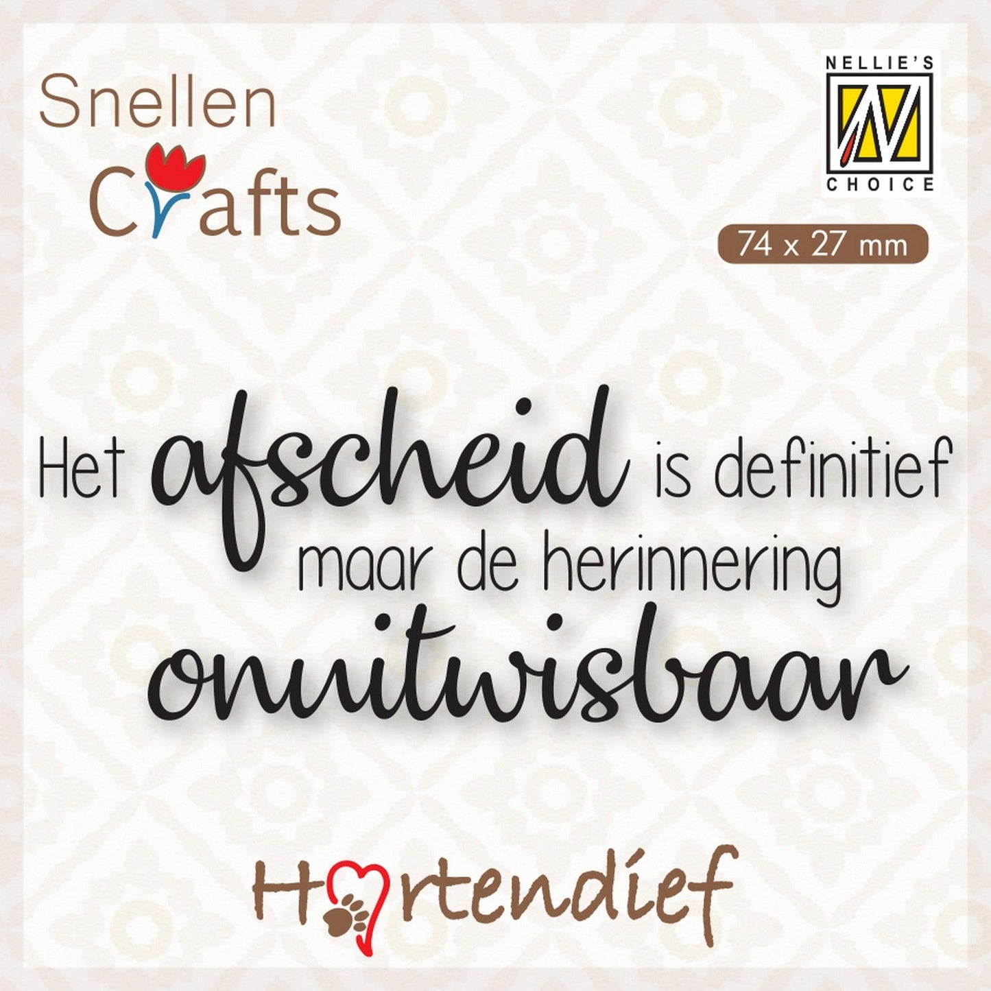 Nellie's choice • nederlandse huisdier condoleance clear stempel hartedief serie het afscheid is definitief maar….
