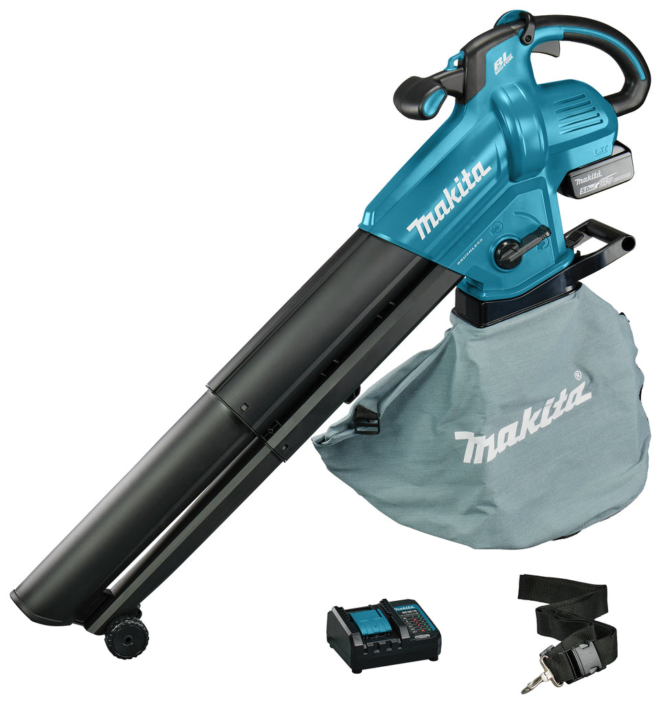 Soffiatore per foglie a batteria Makita - aspiratore 18v 5.0ah