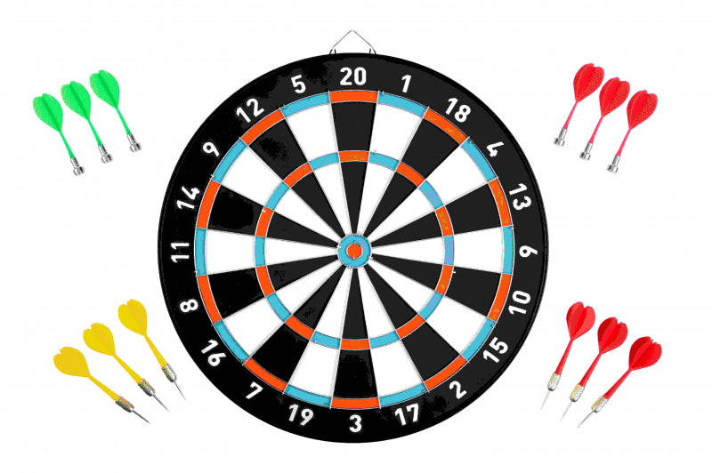 Engelhart magnetisch dartbord dubbelzijdig - ruimte