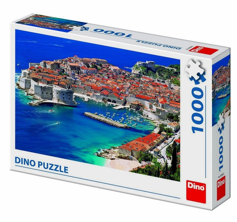 Vista del puzzle su pezzi Dubrovnik 1000