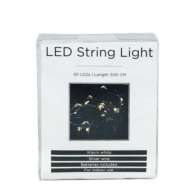 Cordoniera LED per piccioni 30 LED 300 cm