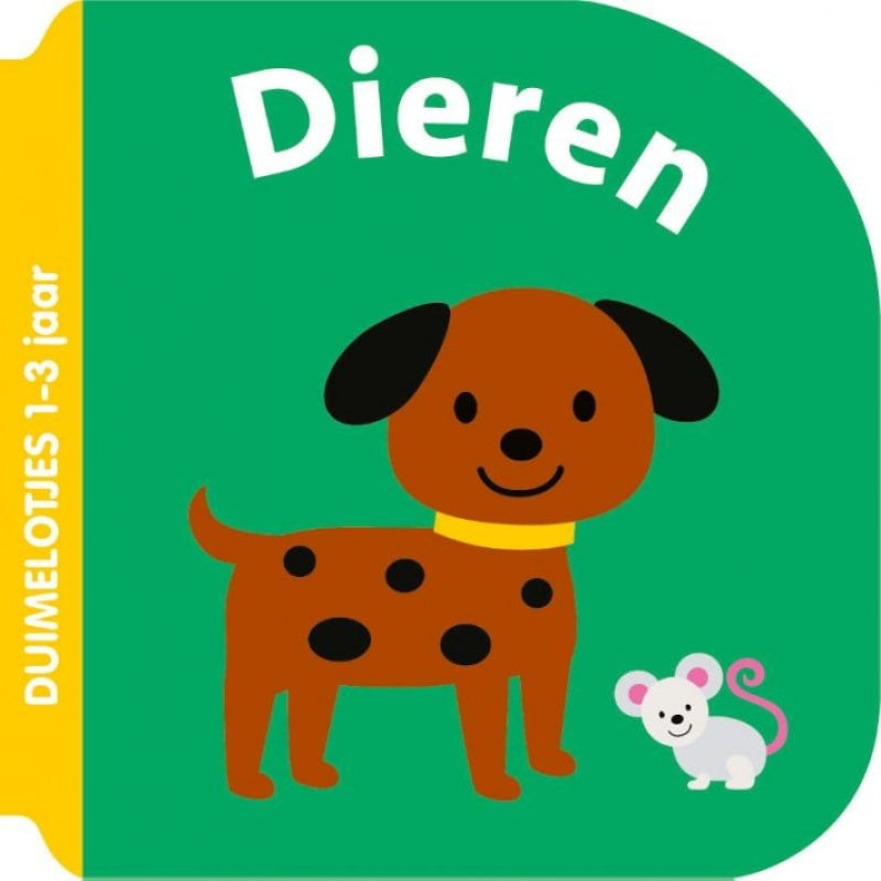 Standaard uitgeverij duimelotjes dieren - kartonboekje