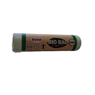 Dumil bolsas de basura bio 240l 3 piezas