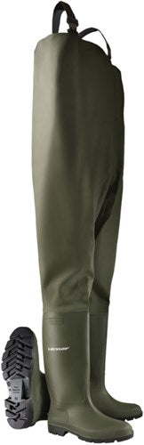 Dunlop 388vp waadpak pricemastor chest wader groen - maat 47 - 15.032.023.47