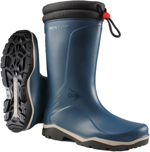 Dunlop k454061 bota de invierno con forro blizzard pvc azul - talla 44 - 15.032.075.44