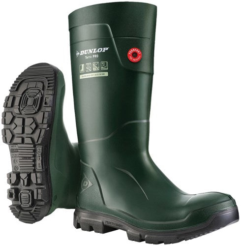 Botas Dunlop LJ2KL01 Terrapro S5 | verde | talla 46 - 8713197056638