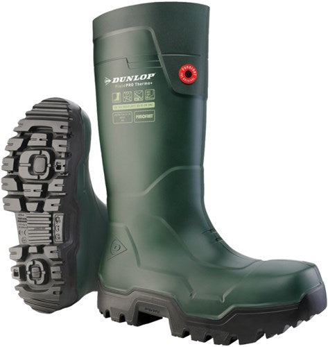 Dunlop lp8kl01 boot fieldpro thermo+ s5 | green | size 48 - 8713197054054