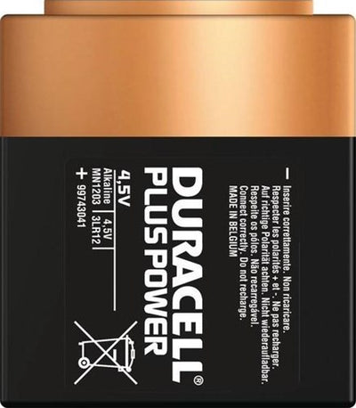 Duracell duracell plus power mn1203 4,5 voltios blister 1 3015050