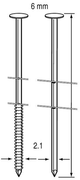 Dutack coilnagel rncw25 nk 65mm ds 9 duizend - 5232020