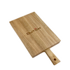 Piatto da portata olandese ribaltabile in teak 20x39x4 cm