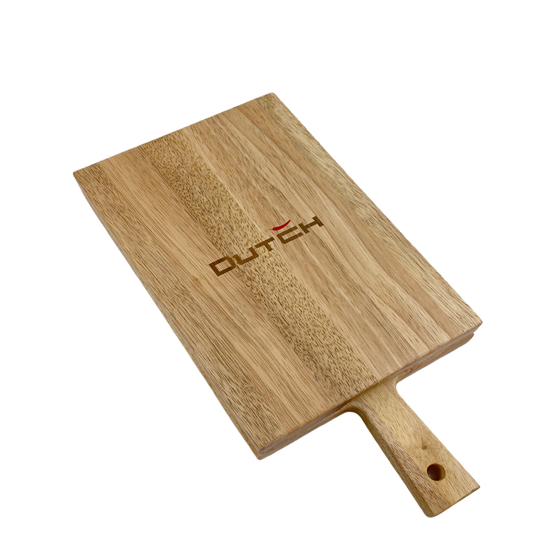 Piatto da portata olandese ribaltabile in teak 20x39x4 cm