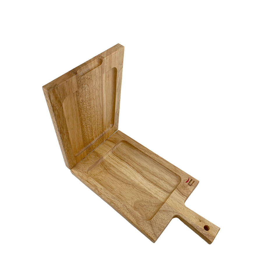 Dutch serveerplank flipover teak 20x39x4cm