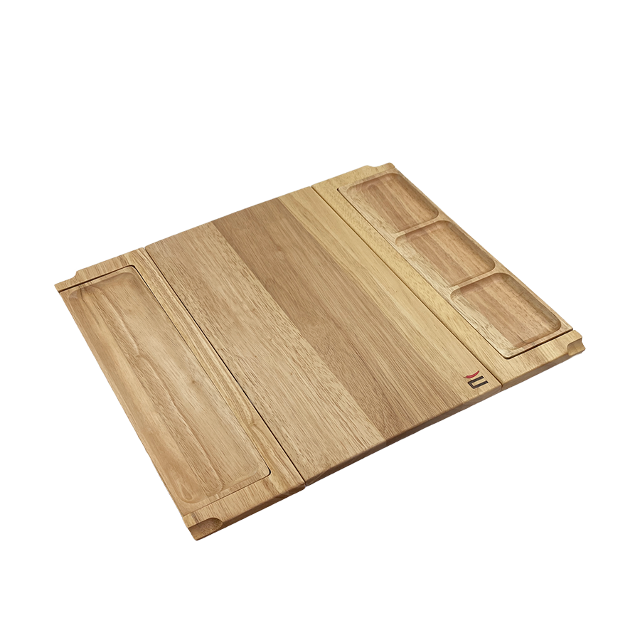 Tagliere olandese triplo teak 25x39x4cm